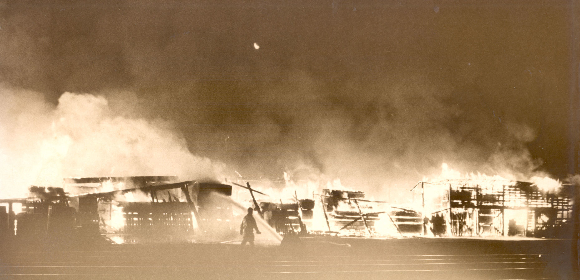 Lumberyard fire: Waterloo riot of Sept. 13, 1968